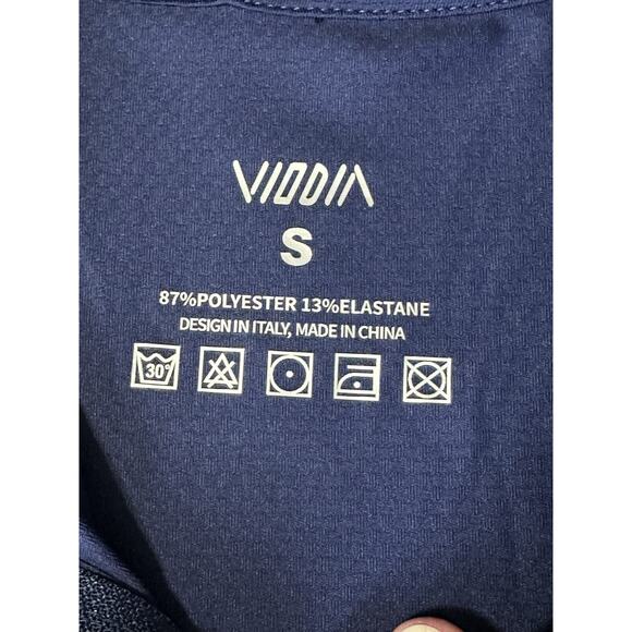 Women’s Size Small Golf Shirt 1/4 Zip Short Sleeve Navy Blue NWT Tennis - Picture 11 of 16